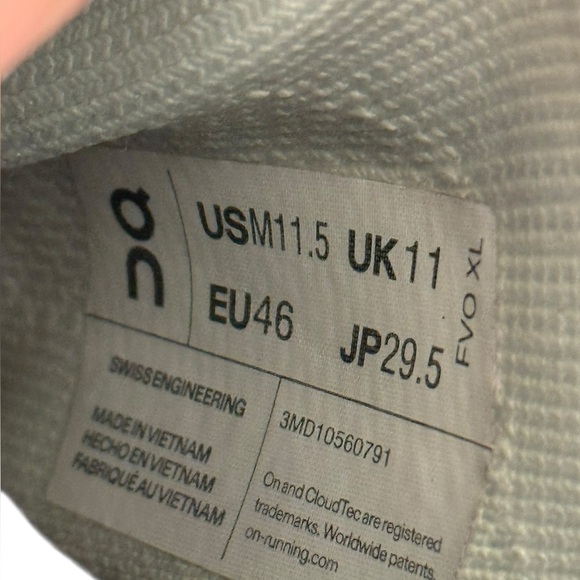 ON Running Cloudswift 3 Men's size 11.5 - Picture 8 of 14